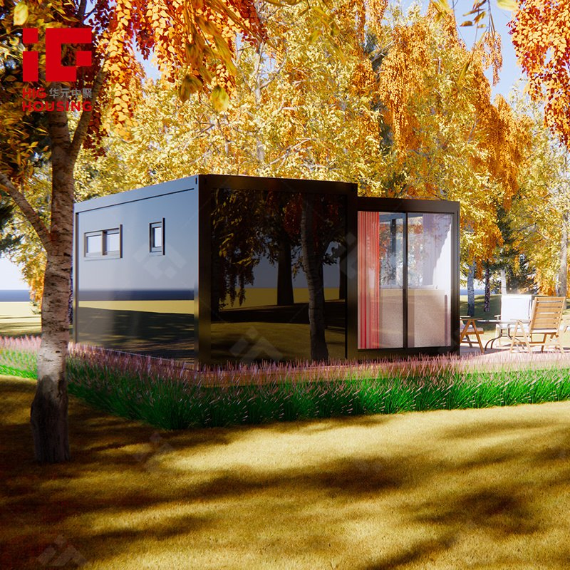 Modern Single Side Expandable Mobile Living Container House for Dormitory