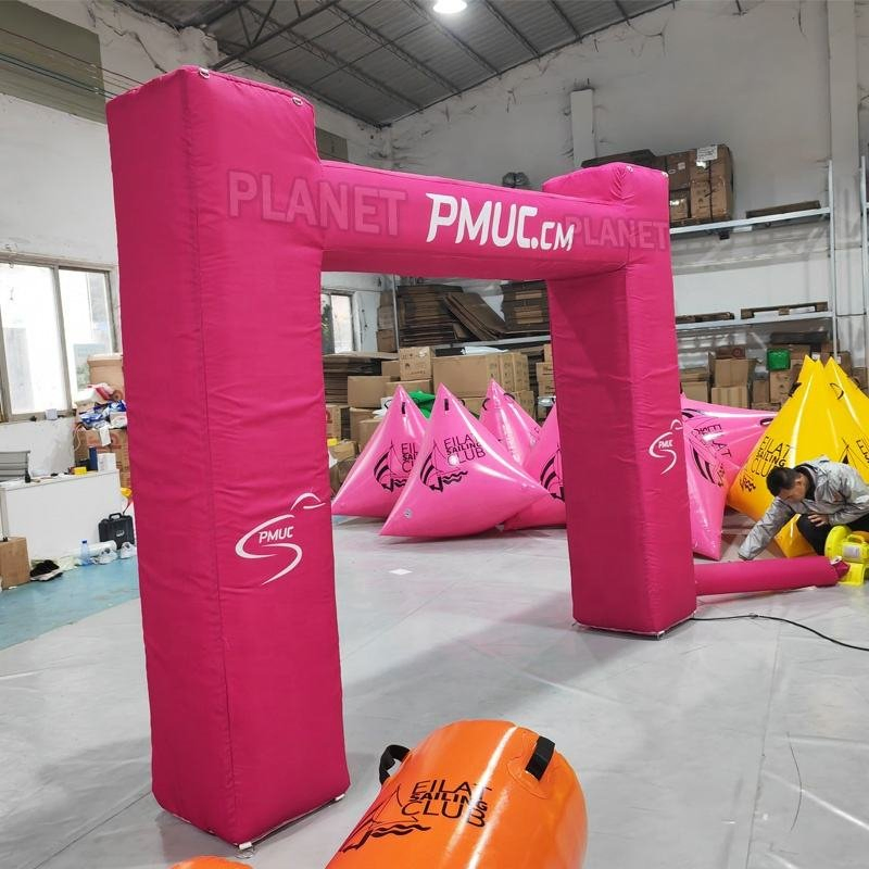 Custom Logo Advertising Inflatable Entrance Archway Sport Race Arch for Sale