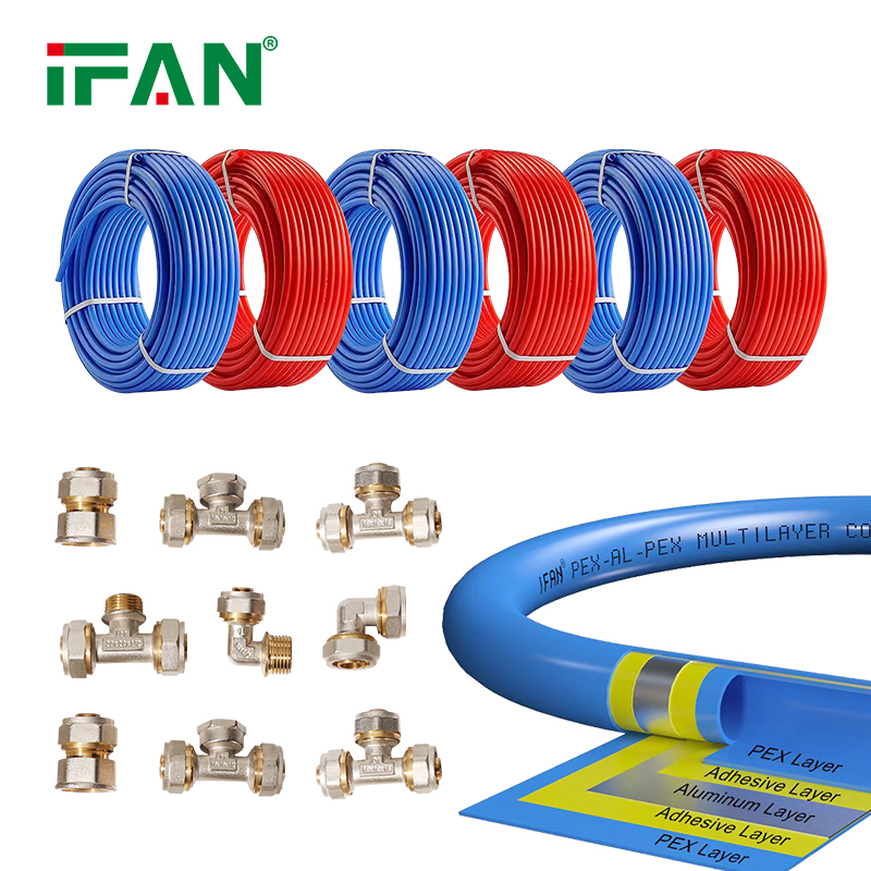 Труба PEX-AL-PEX для водоснабжения и тёплого пола IFAN