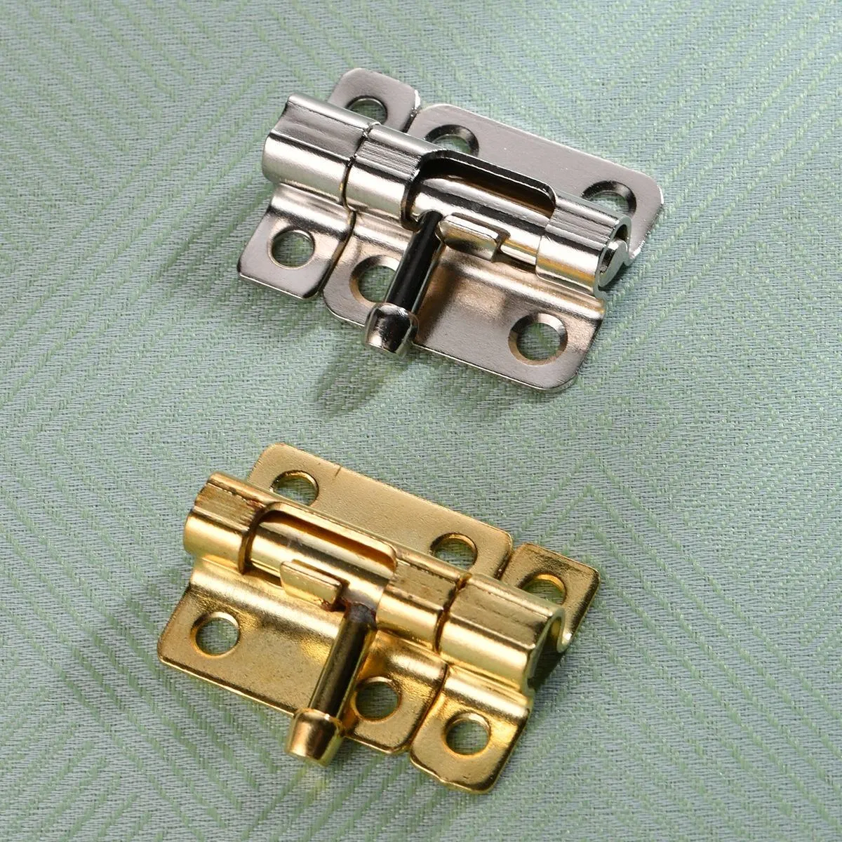 Hautine High Quality Window Bolt, Brass Plated 1.5"