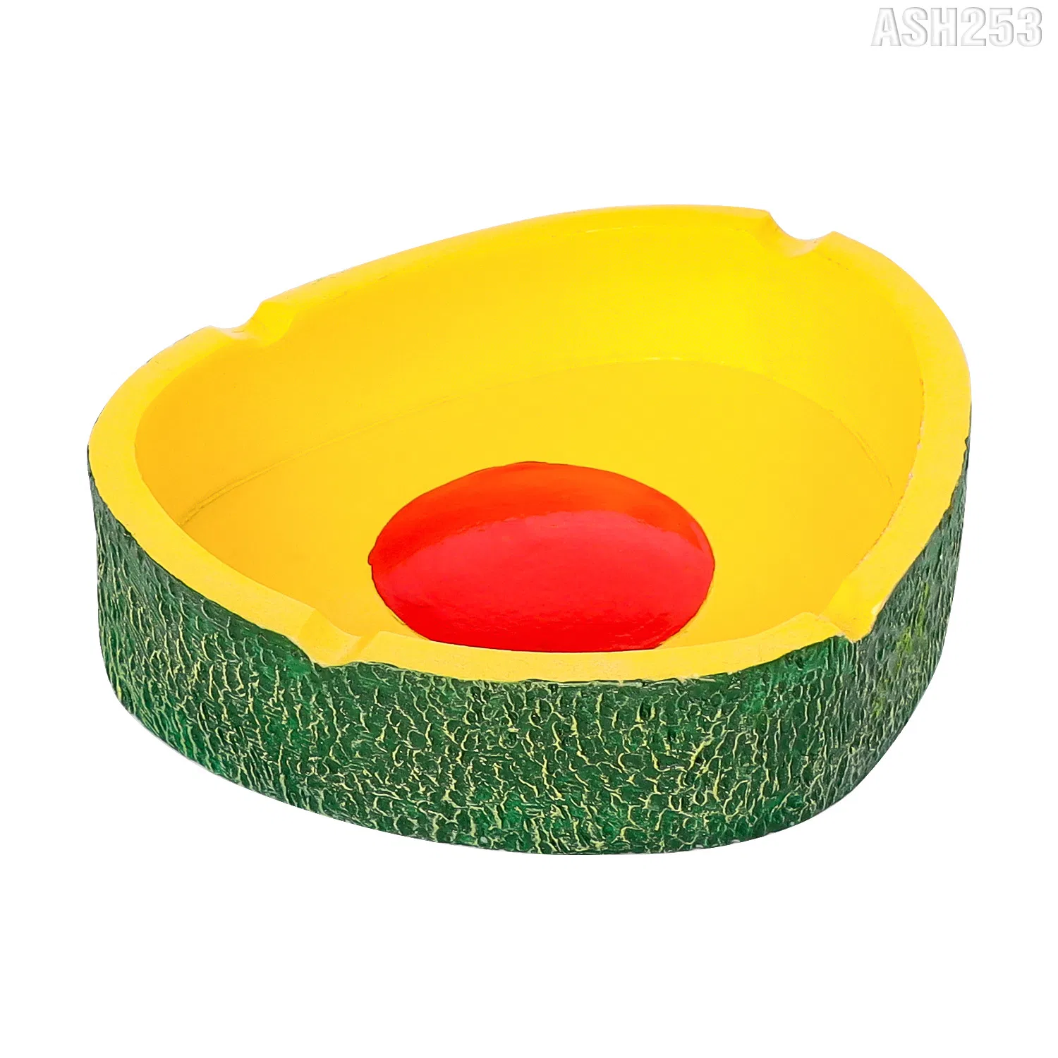 Wholesale Fantasy Gifts Ornament Resin Multicolor Fruit Smoking Ashtray for Home Decor