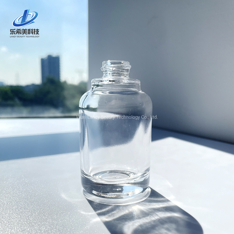 10ml Cosmetic Glass Packaging Stealing Cap with Sprayer 50ml Perfume Glass Bottle Empty Bottle