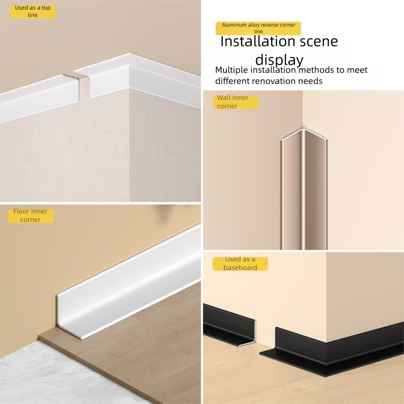Premium Heavy-Duty Metal Tile Trim for Ultimate Protection