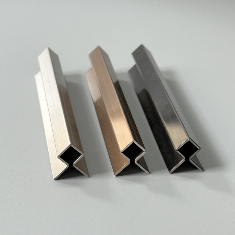 Modern Style Wall Angle Corner Tile Finishing Stainless Steel Metal
