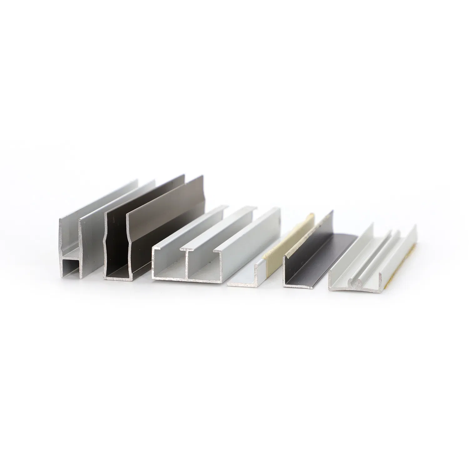 Aluminum Alloy Curtain Track Side-Mounted Bearing Wheel Slide Rail Curtain Curtain Poles Tracks