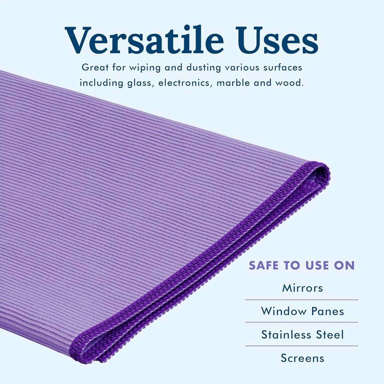 Microfiber Glass Cleaning Towel Wine Glass Cloth