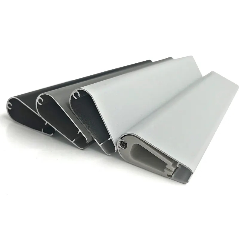 New Design High Quality Double Roller Blinds Bottom Rail in Aluminium Profile