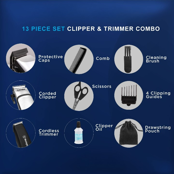 Custom Logo Hot Sale Hair Beard Durable Men S Corded Hair Clipper