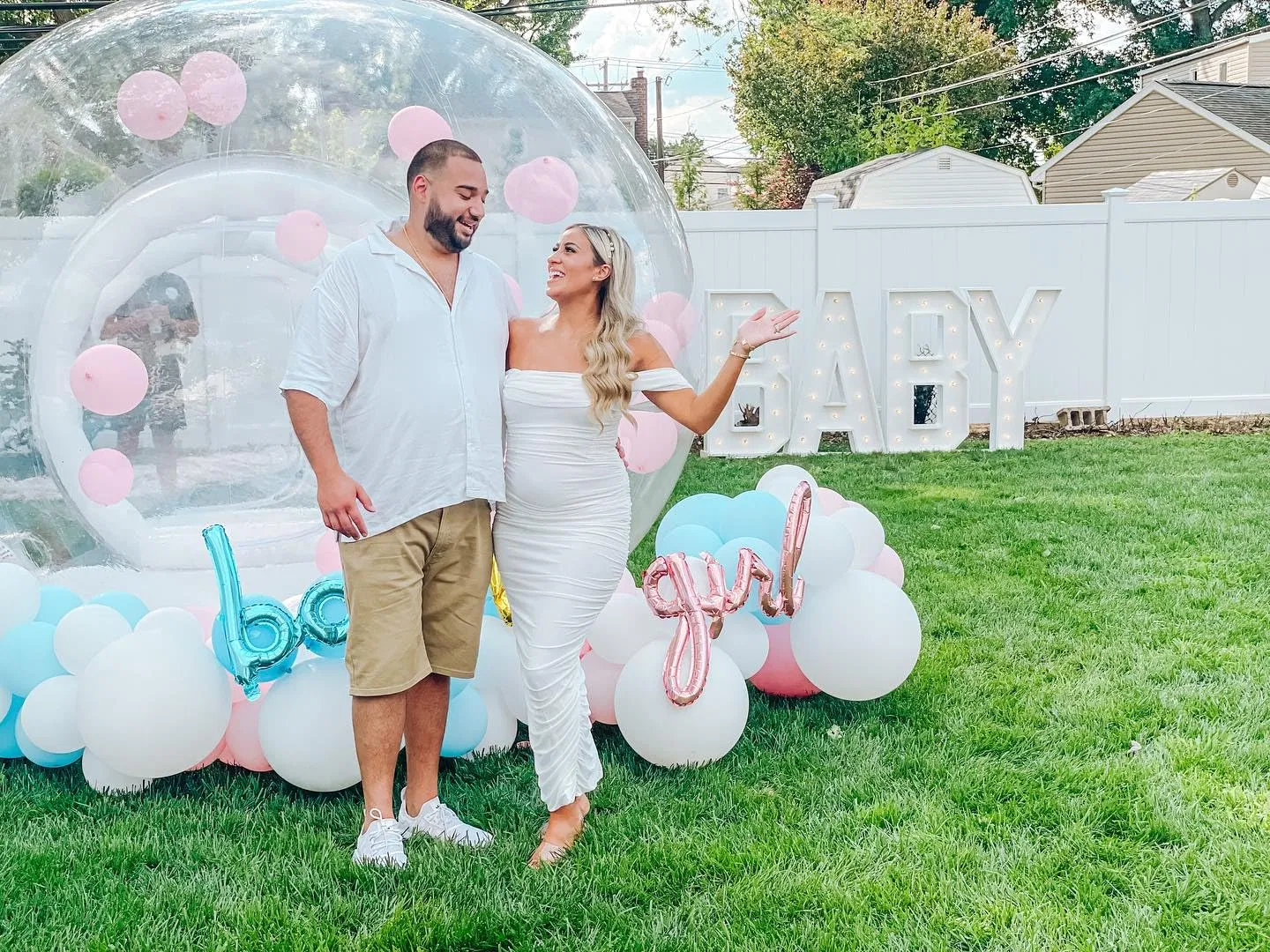 Outdoor Camping Wedding Party Transparent Inflatable Bubble Tent House