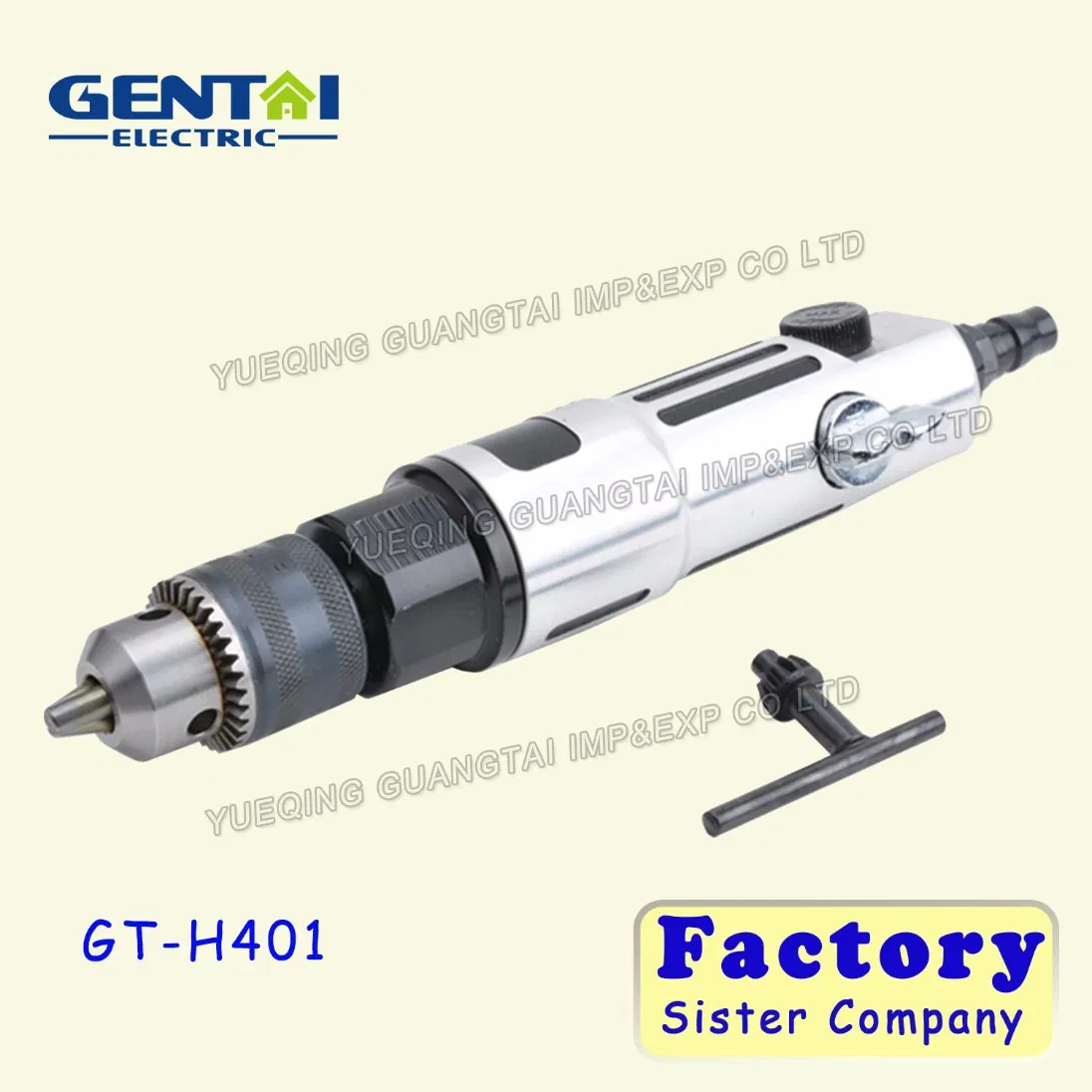 Heavy Duty Pneumatic Tool Powerful Straight Air Impact Drill