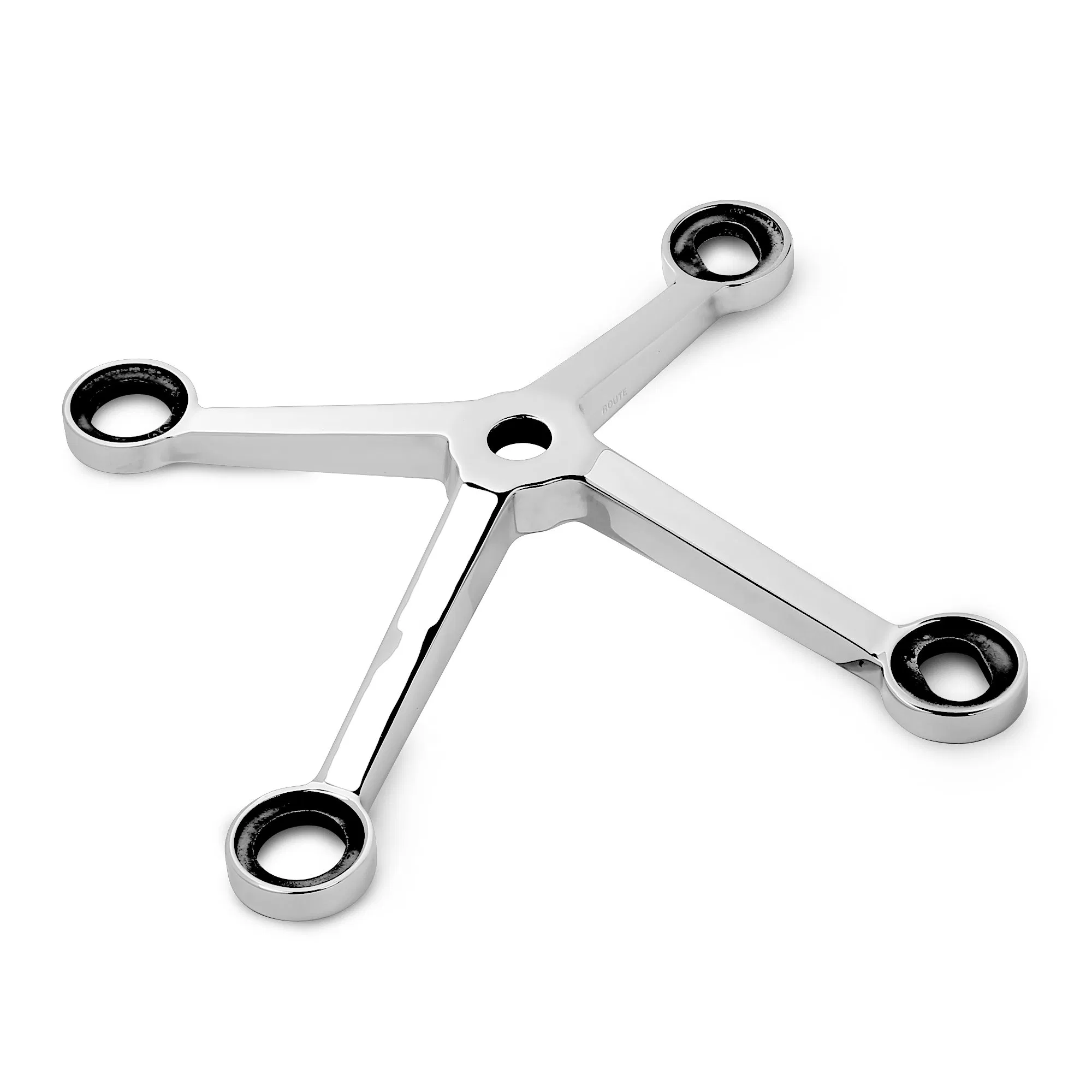 Glass Fittings Glass Spider Buildings Glazing 4 Arm Way Curtain System Wall Spider