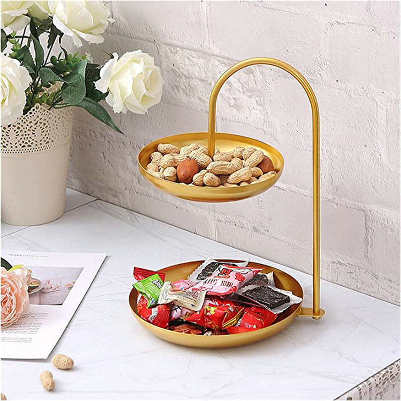 Metal Fruit Safe Tray for Home Deco and Storage