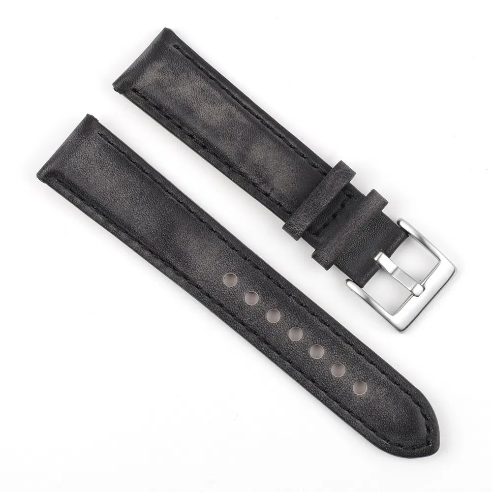 Factory Price 22mm Retro Style Leather iWatch Strap Leather Watch Bands Leather Watch Straps