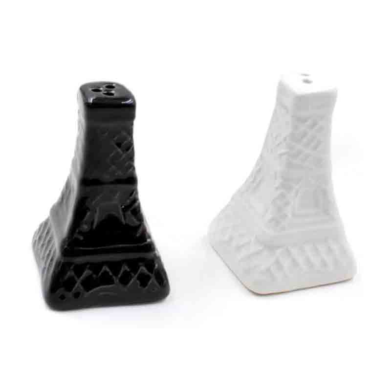 Wholesale Custom Ceramic Seasoning Container Vintage Porcelain Spice Shaker Set