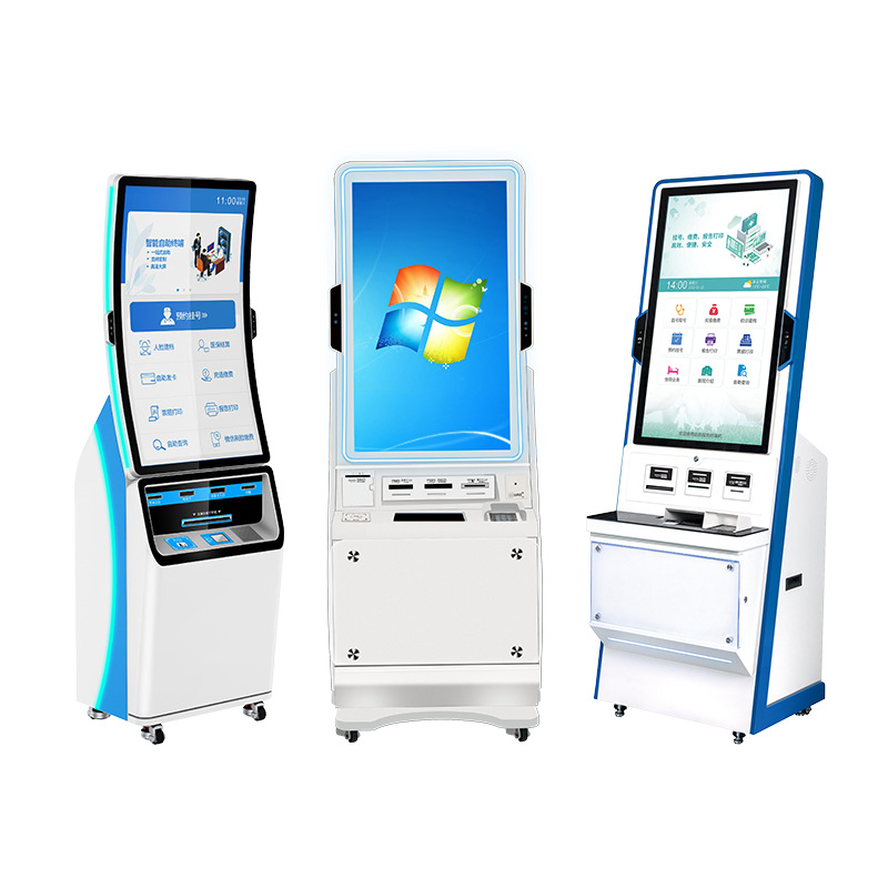 All-in-One Self-Service Integrated Monitor for Payment, Scanning, Touch Printing and Interactive Kiosk