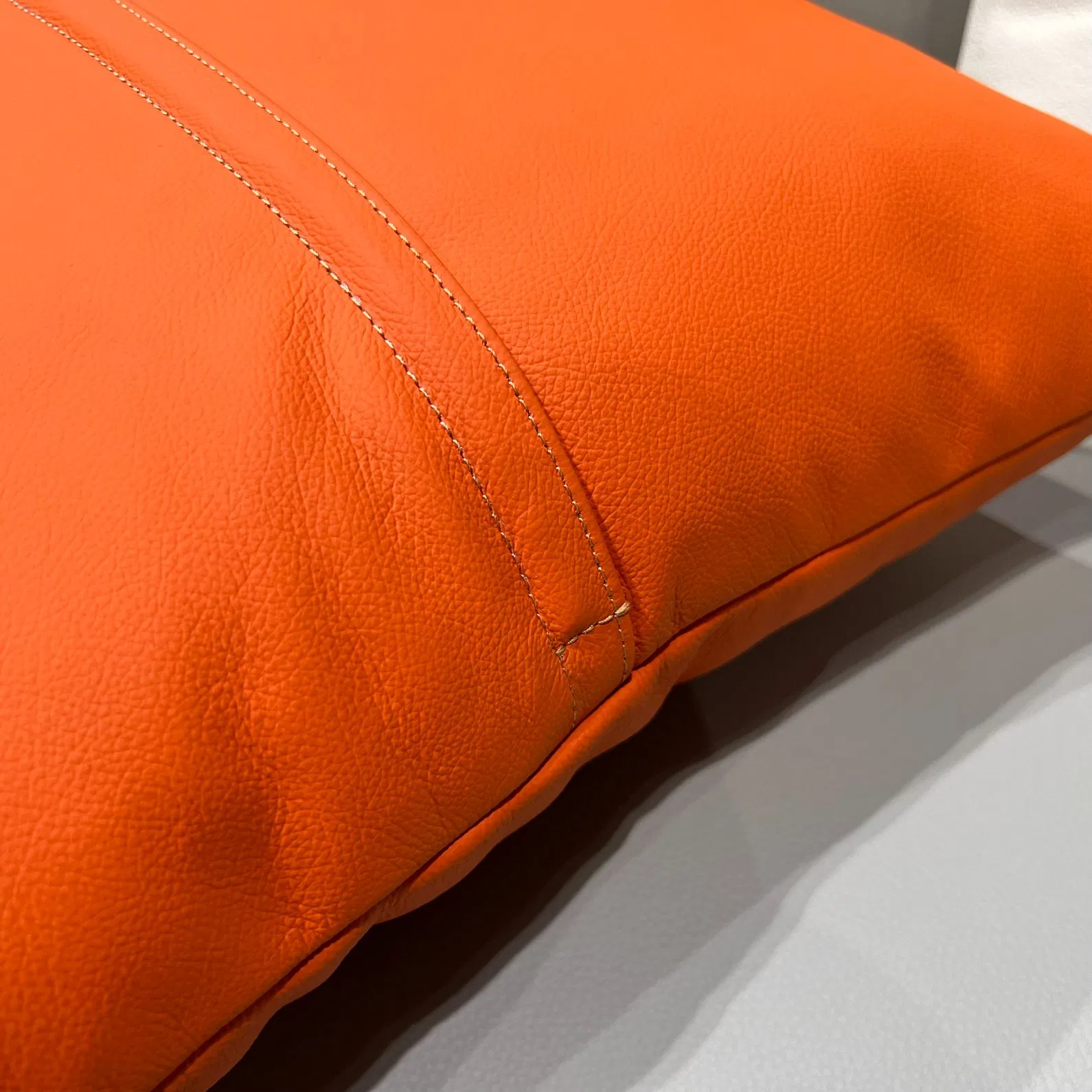 Top Grain Leather Cushion Cover Genuine Leather Car Seat Pillow Cushions