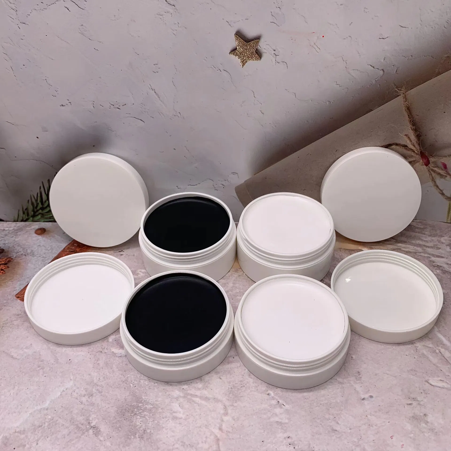 30g 50g 100g Black White Red Body Paint Cream Halloween Oil Christmas Face Painting