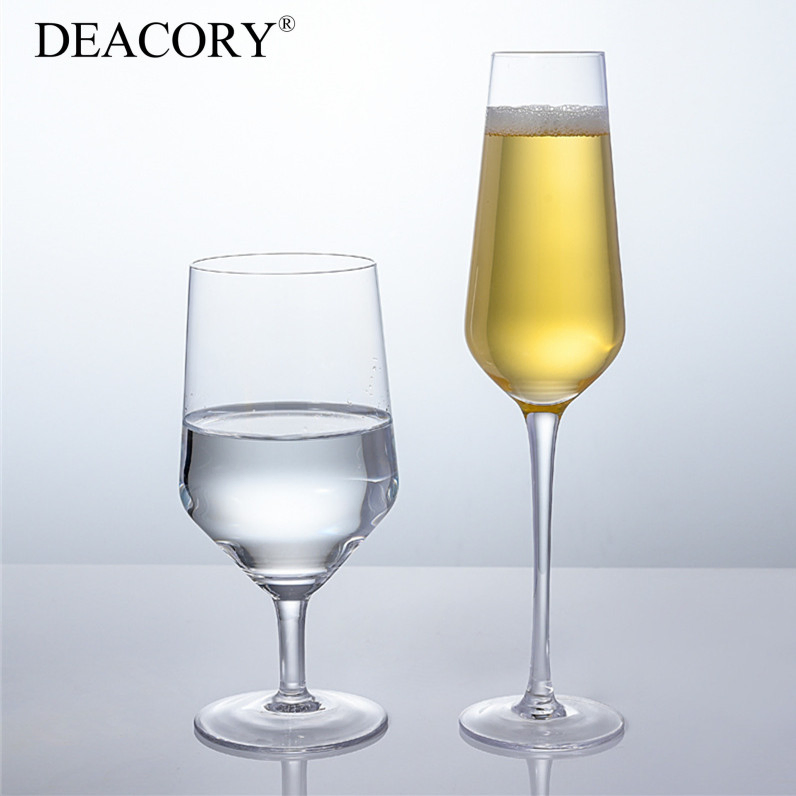 Unique V-Shape Wine Glass for Christmas and Holiday Festive Gatherings