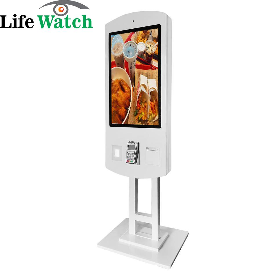 32 Inch Android or Window Self Service Order Payment Touch Screen Kiosk
