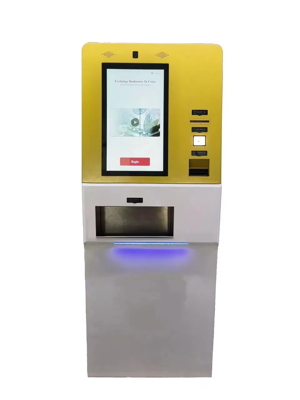 China Factory ATM Multi-Country Currency Exchange Machine with Cash Coin Changer Issuing
