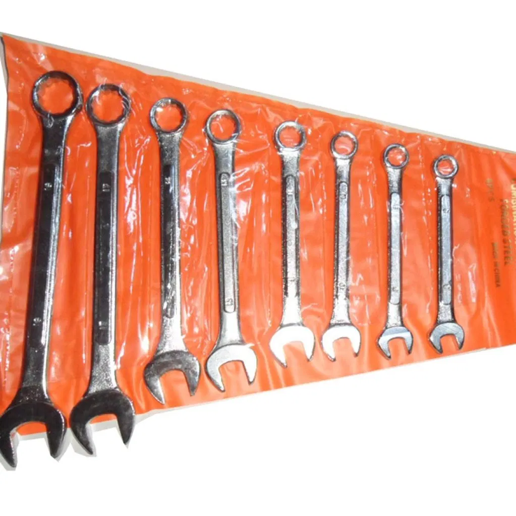 Комбинированный ключ-трещотка двойного действия