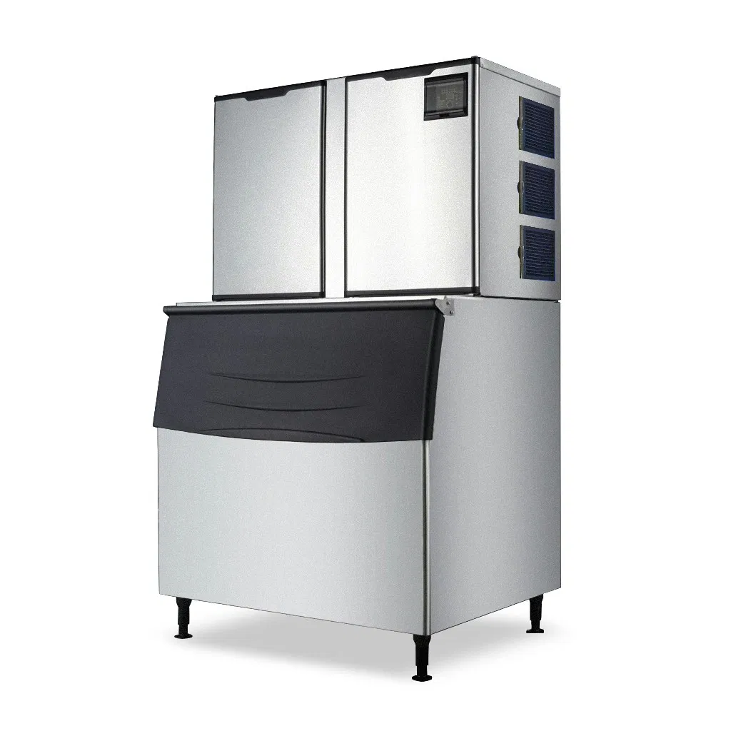 High Quality Commercial Customized Large Capacity Stainless Steel Ice Maker Machine for Restaurant Coffee Shop