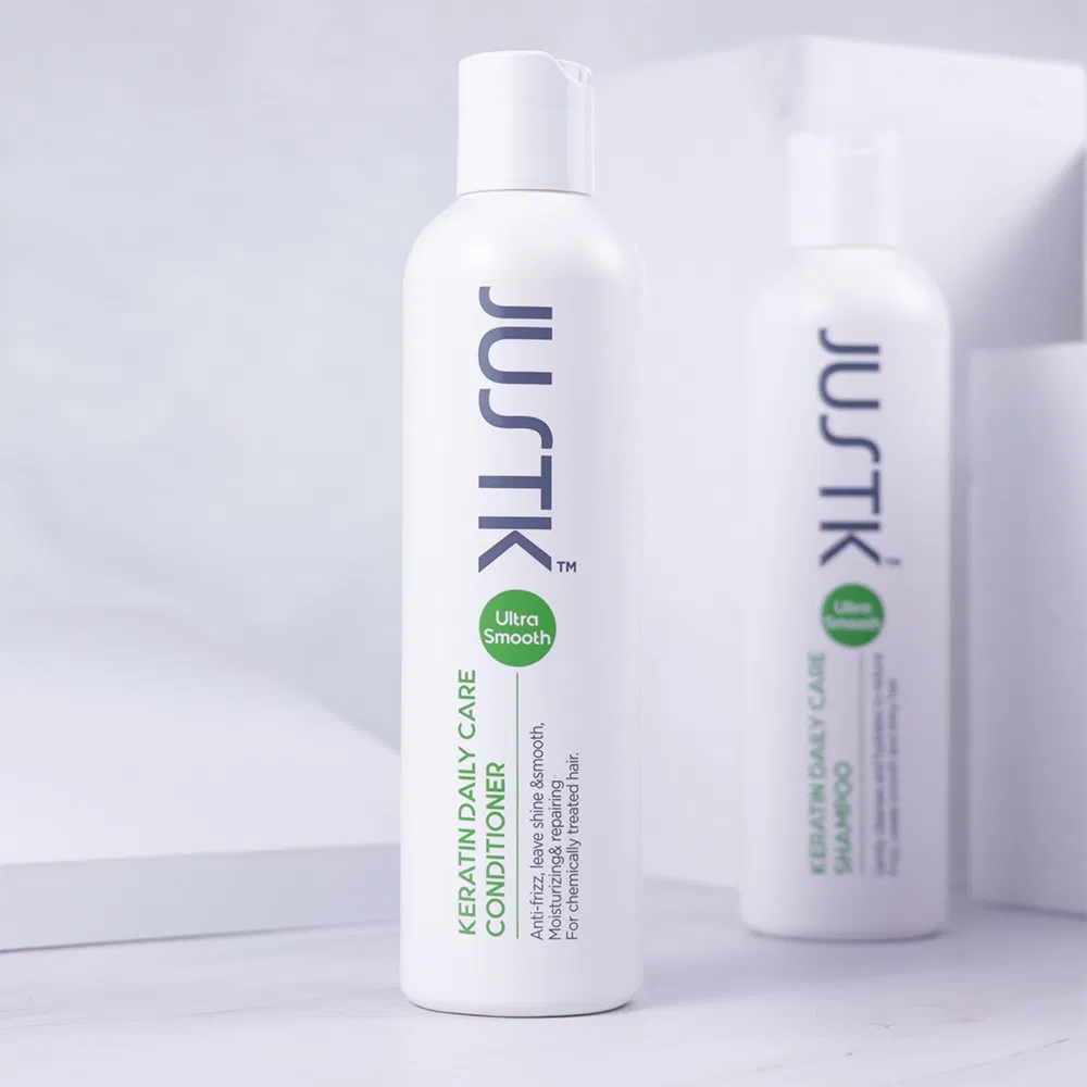 Wholesale Keratin Hair Care Set Keratin Shampoo and Conditioner Justk Hair Product