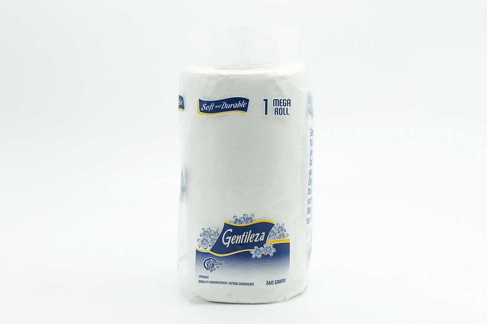 Soft High Quality Strong Durable Big Roll Individual Packing Kitchen Paper Towel