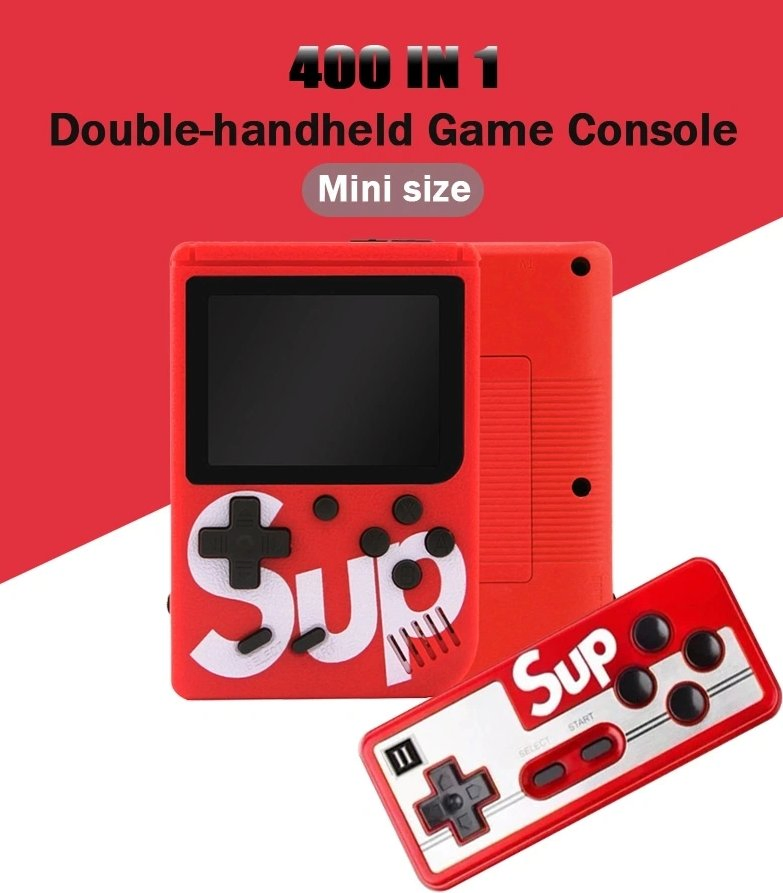 Портативная консоль Sup 400 в 1 с играми