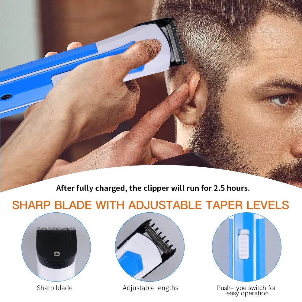 Newest Rechargeable Simple Style Wireless Hair Clipper Hair Trimmer