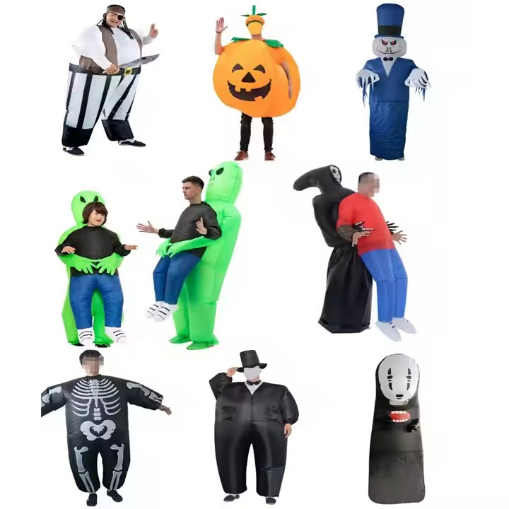 Boyi Inflatable Advertising Witch Halloween Decoration Inflatable Walking Mascot