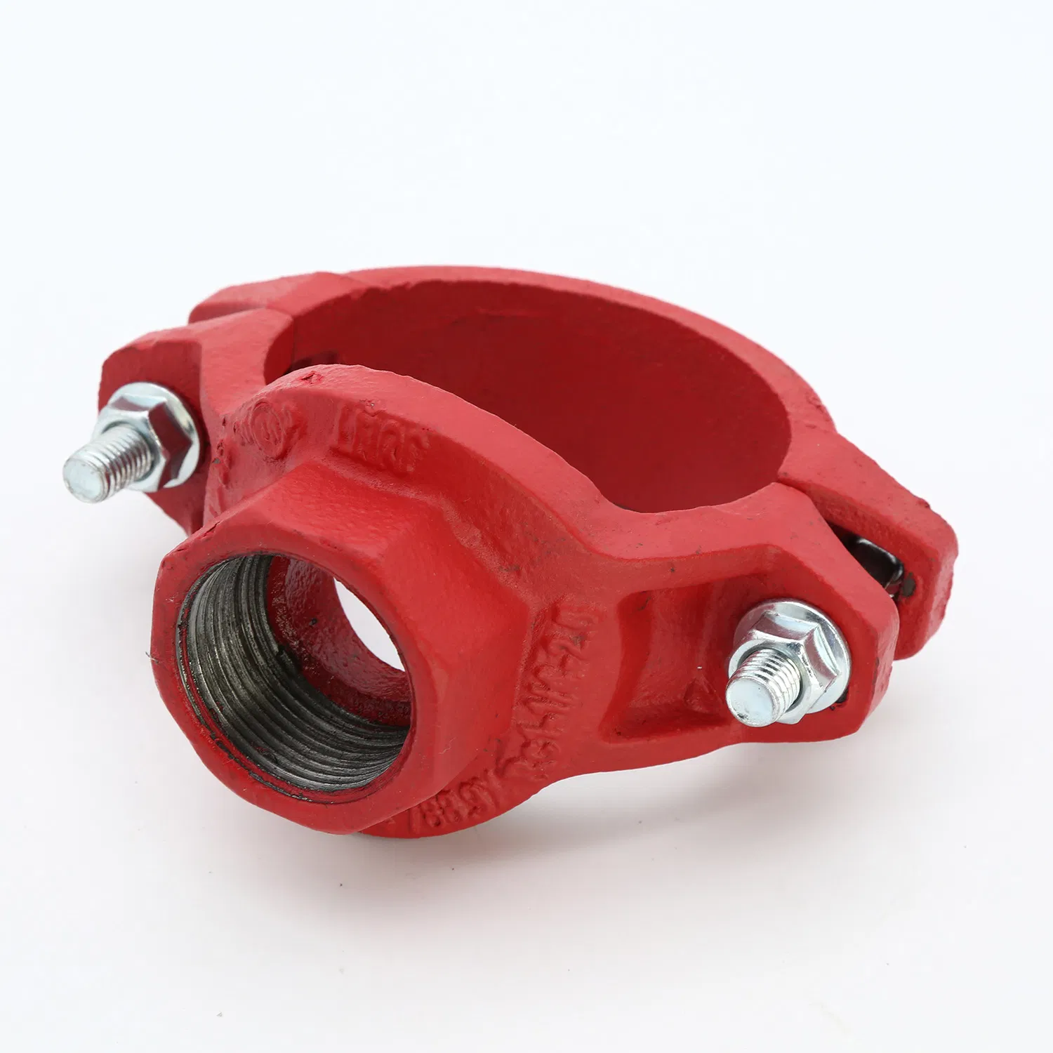 FM, UL, CE Ductile Iron Grooved Fitting Mechanical Tee for Fire Fighting