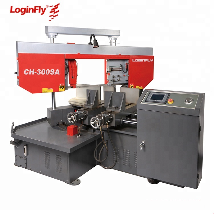 Ленточная пила по металлу автоматическая для прутков