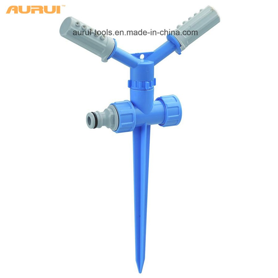 2-Arms 360 Degree Rotating Water Sprinkler with High Quality