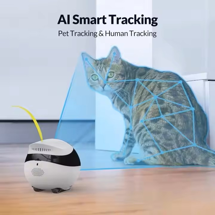 Autonomous Mobile Intelligent Pet Companion Robot with Camera Voice Control