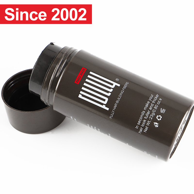 Free Sample Wholesale 27.5g Private Label Fully Plant Keratin Hair Building Fibers