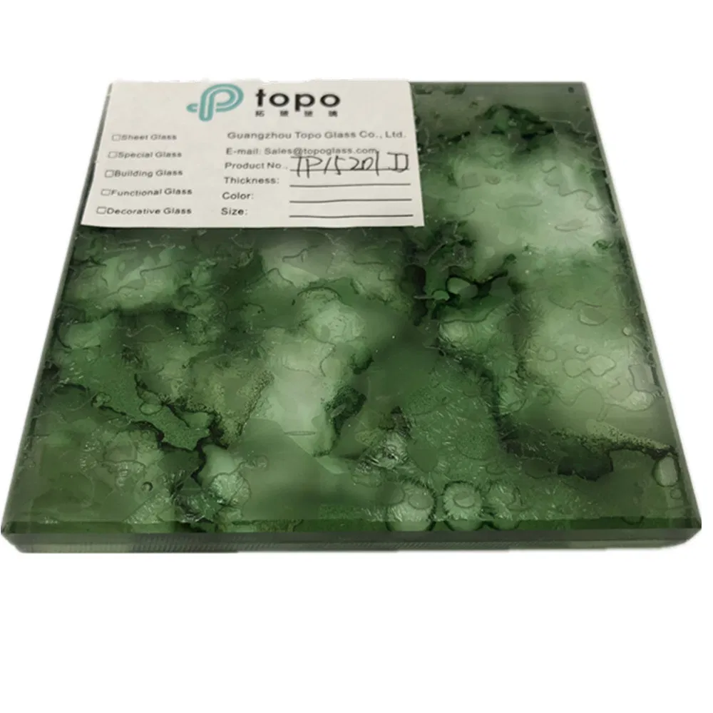 Guangzhou Topo Quality Laminated Glass Wire Mesh Glass with Best Price (PLW-TP)