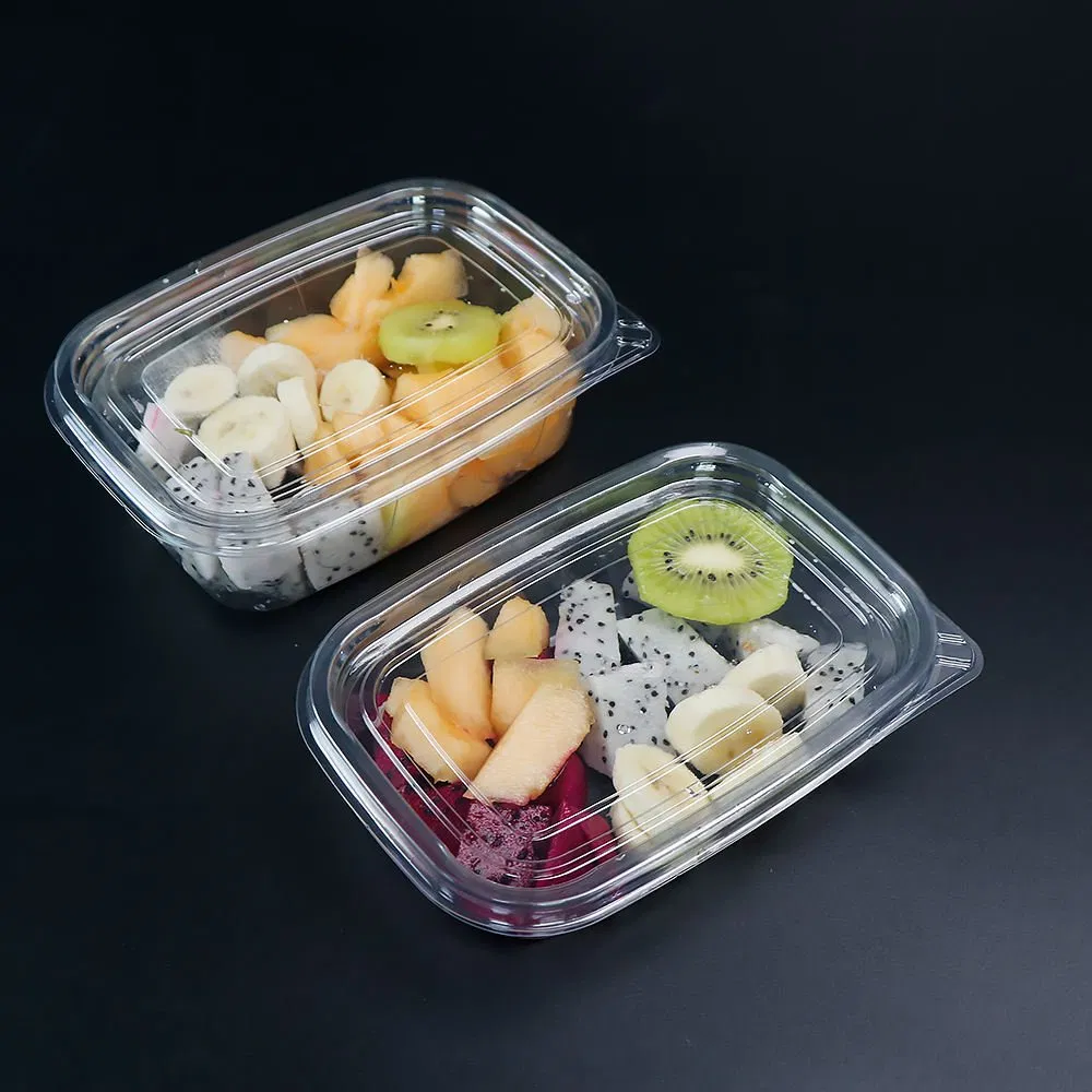 Factory Price Clear Food Grade All-Purpose Disposable Pet Plastic Container for Packaging
