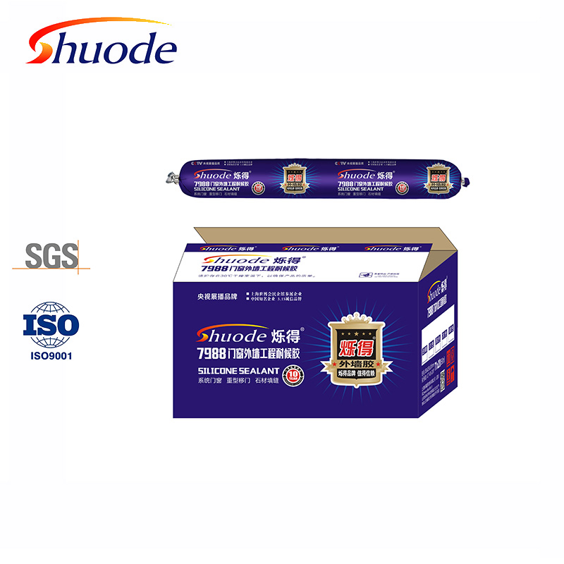 789 Roofing Silicone Sealant for Glass and Wood Waterproof Sausage Adhesive