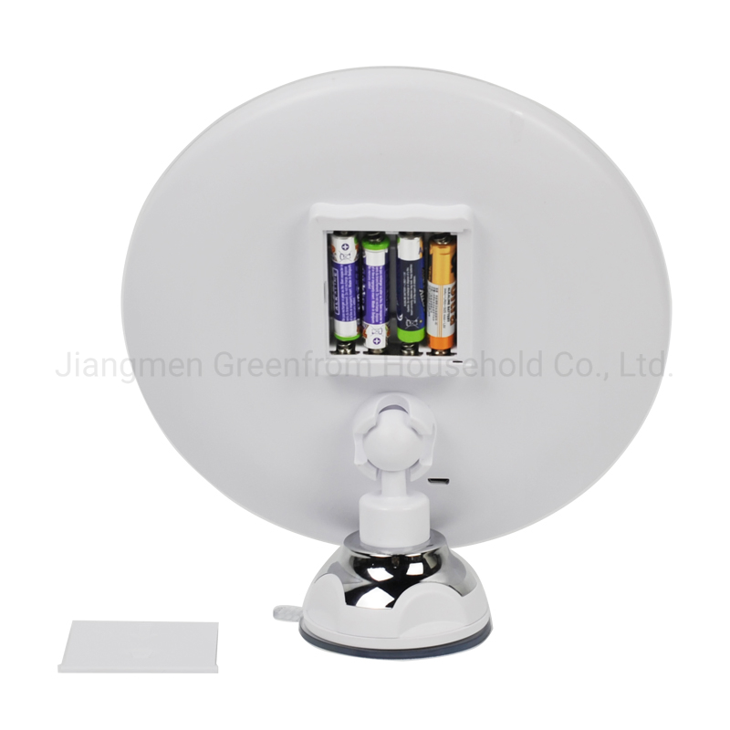 8inch Large Size Amazon Hit LED Suction Cup Mirror