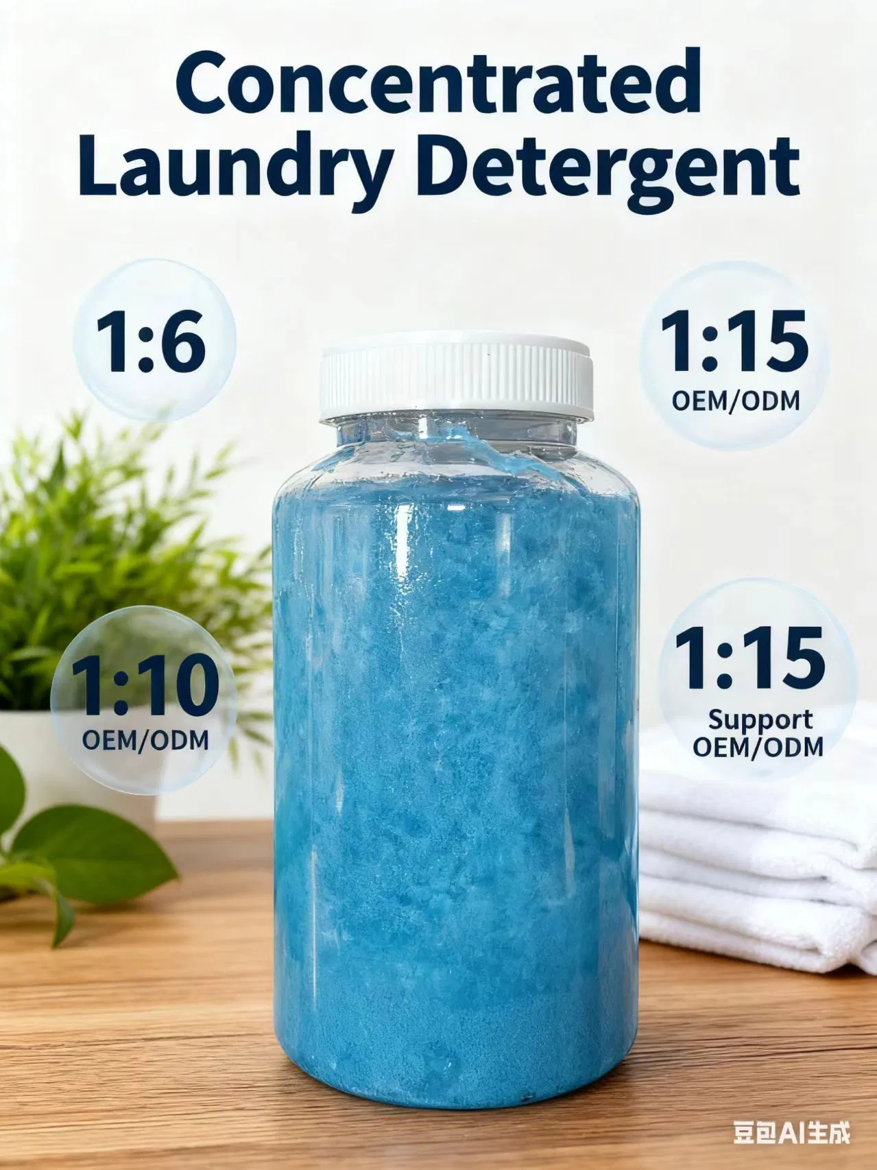 Dishwashing Liquid Concentration Ratio Dishwashing Detergent 1: 6 1: 10 1: 15