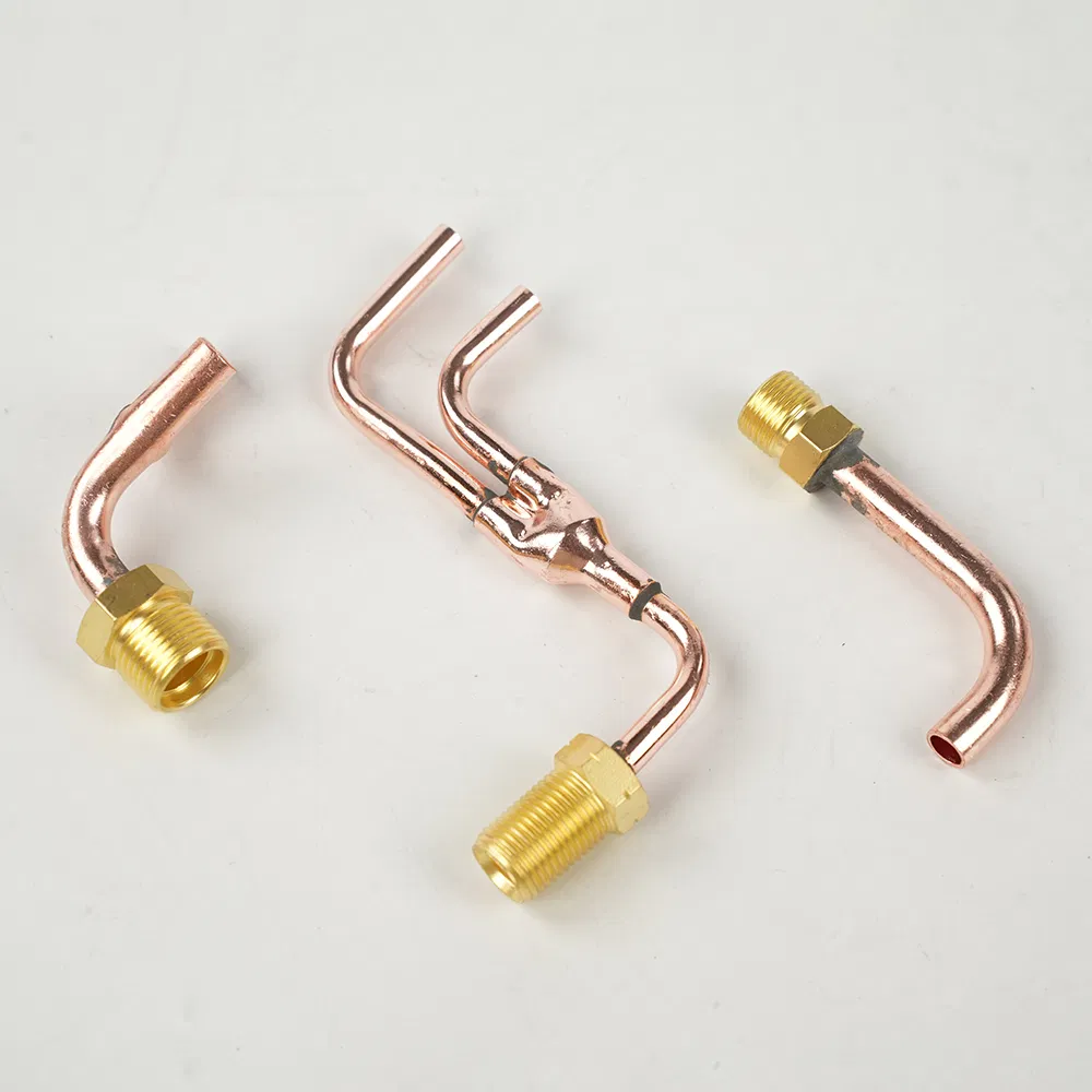 Premium Quality HVAC Systems Parts Copper Pipes with Piping Device