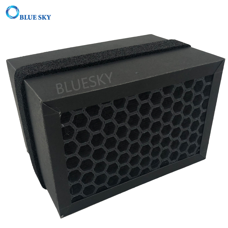 Paper Frame 2-in-1 Honeycomb Active Carbon Mini Pleated Air Purifier Panel HEPA Filters