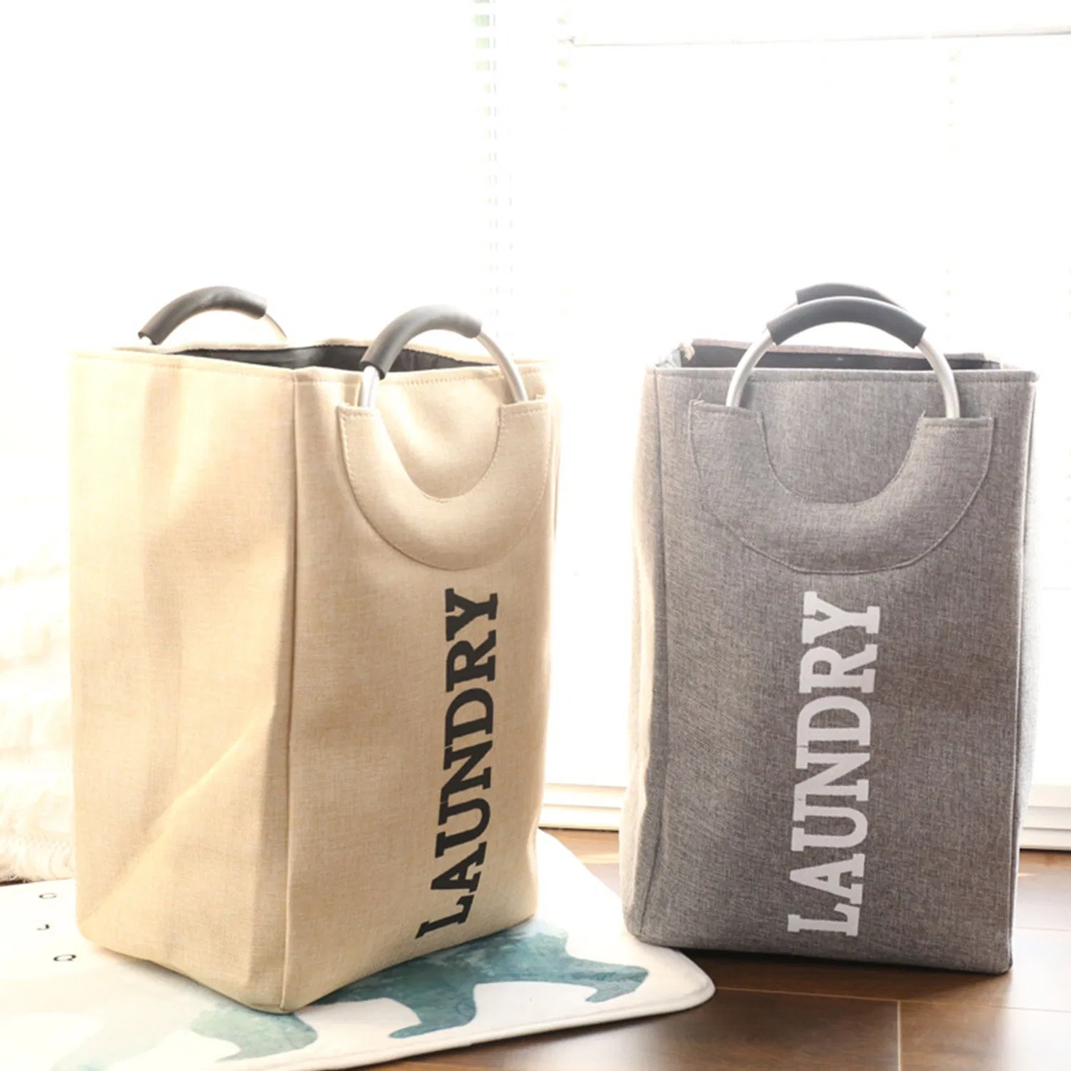 Household Storage Bag for Quilts & Dirty Clothes EVA Travel Moving Packing Basket