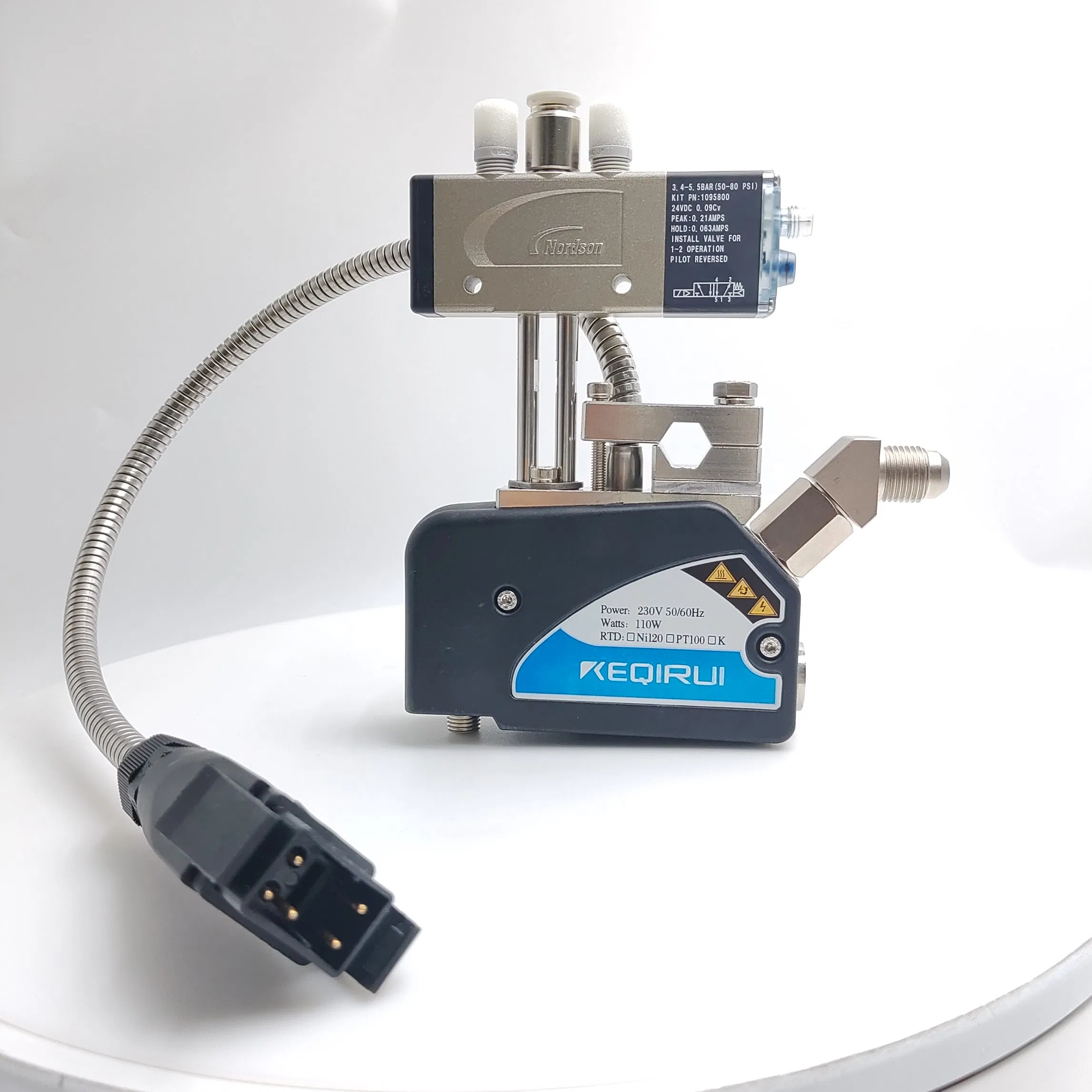 Mini Hot Melt Glue Gun with Nordson Solenoid Valve Suitable for Packaging and Coating Industries