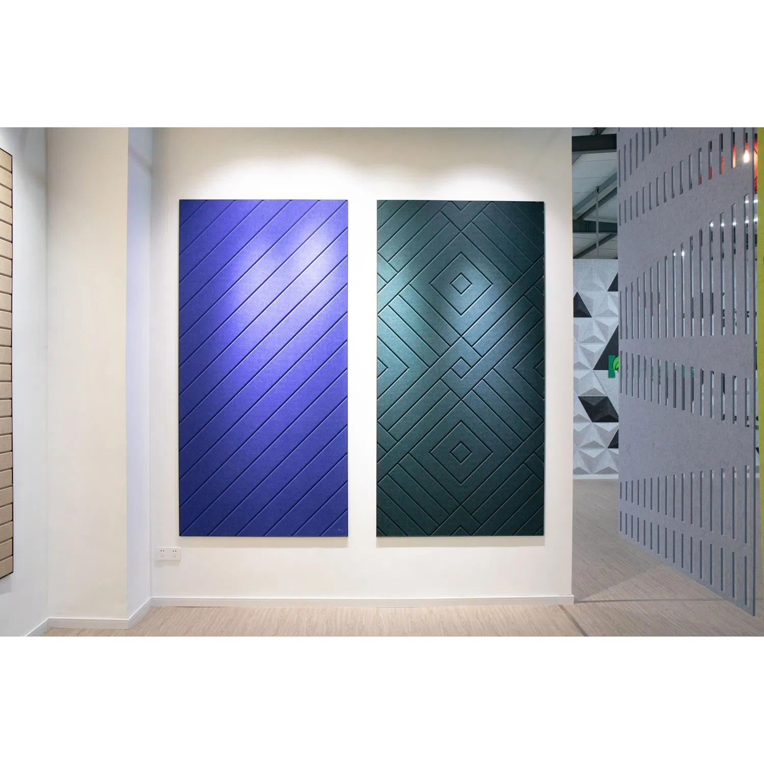 Carved Polyester Fiber Acoustic Panel for Partition