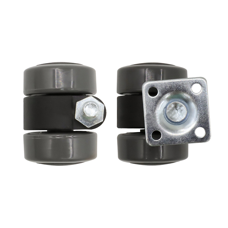 Manufacture Heavy Duty Nylon Adjustable Caster Furniture Office Wheel Locking Furniture Casters
