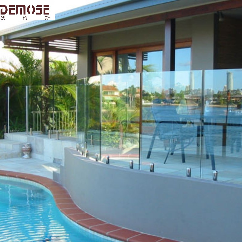 Safety Tempered Glass Pool Railing with Durable Construction for Enhanced Protection