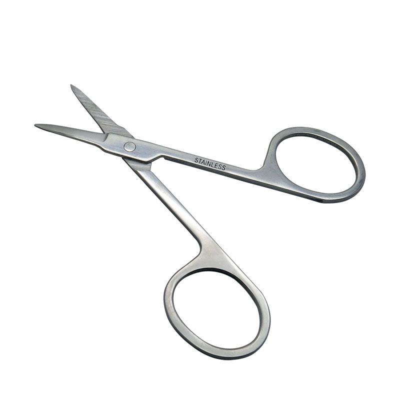 Stainless Steel Sharp Cutting Eyebrow Nail and Cuticle Manicure Scissors