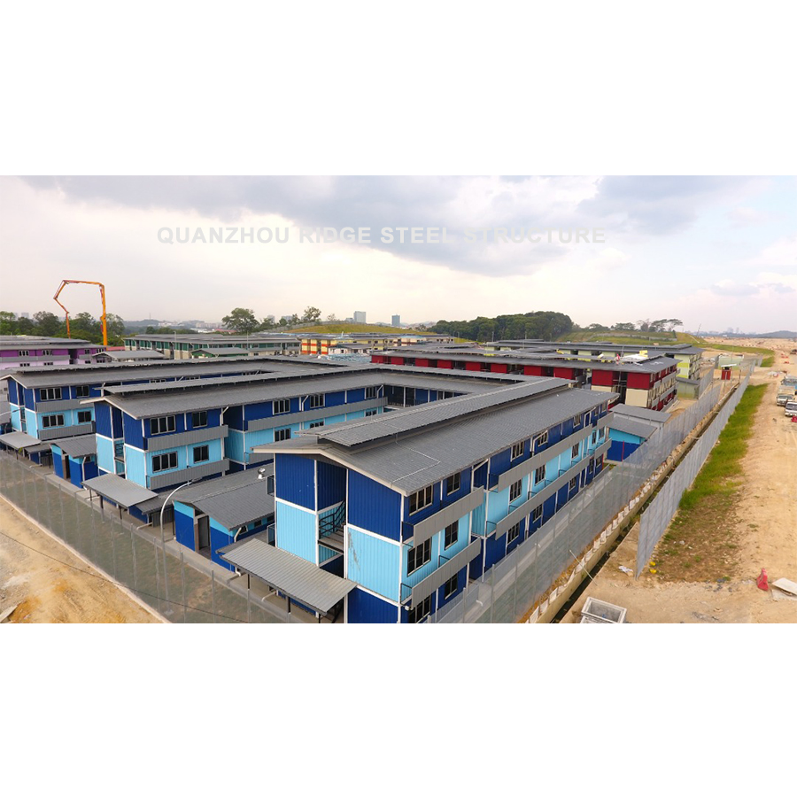 Turn-Key Customized Prefabricated Structural Steel Fabrication Peb Prefab Structure
